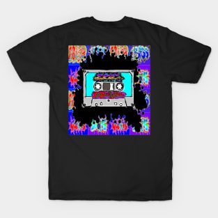 Cassette Epic Music Blue T-Shirt